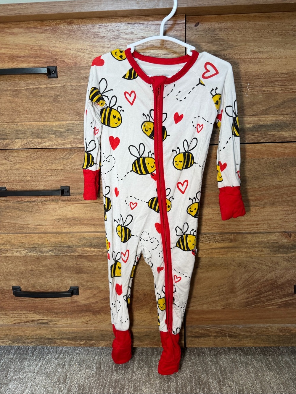 Little Sleepies Valentines Bees